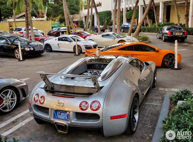Bugatti Veyron Grand Sport oogt lekkerder met andere sloffen